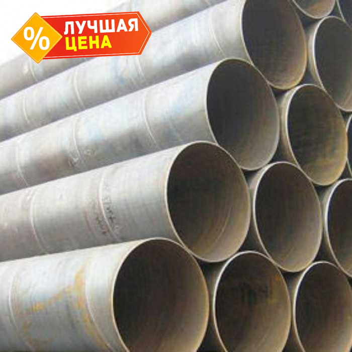 Труба стальная круглая электросварная 377х7 мм 12 м